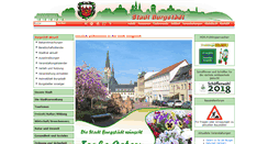 Desktop Screenshot of burgstaedt.de